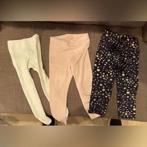 Lot of leggings & tights size 3T